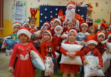 Mikołaj odwiedził przedszkolaki 